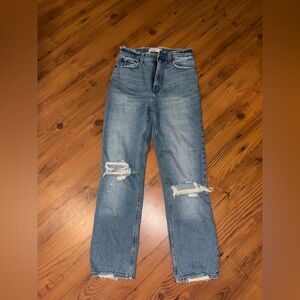 Straight Leg Aeropostale Blue Jeans